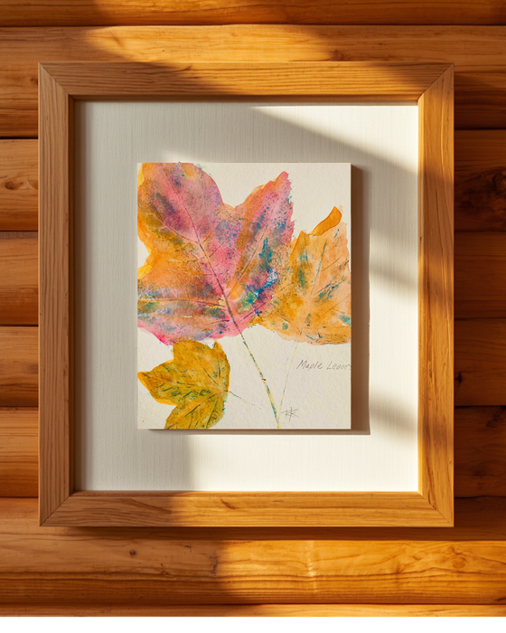Botanical Printing with Watercolors Workshop with Ramona Kristmann - Saturday, September 12, 2026