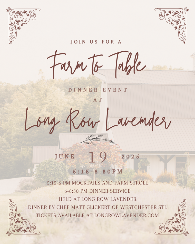 Farm to Table Event - Thursday, June 19, 2025