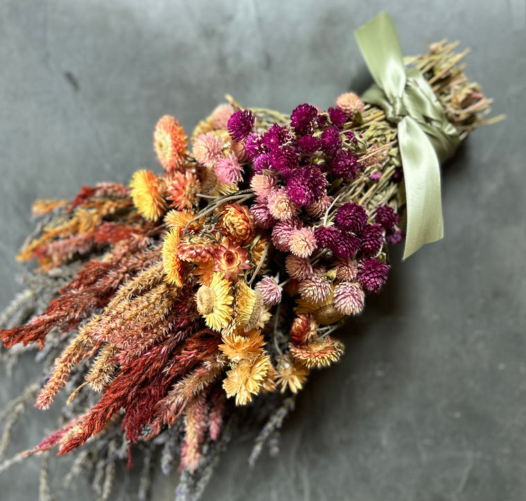 Brunch + Blooms Dried Floral Swag Workshop with Tracy Smith - Saturday, October 18, 2025