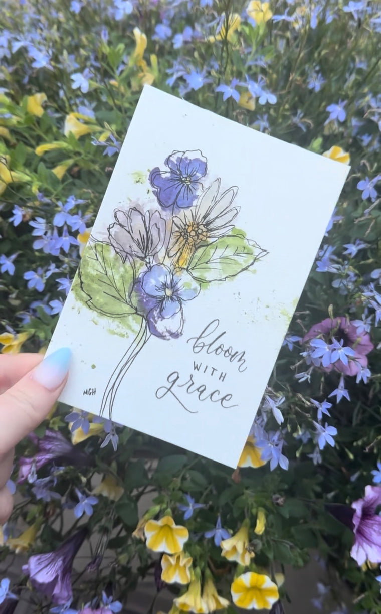 Petals and Pigment: Hammered Flower Notecards Workshop with Madelyn Harwell - Saturday, September 26, 2026