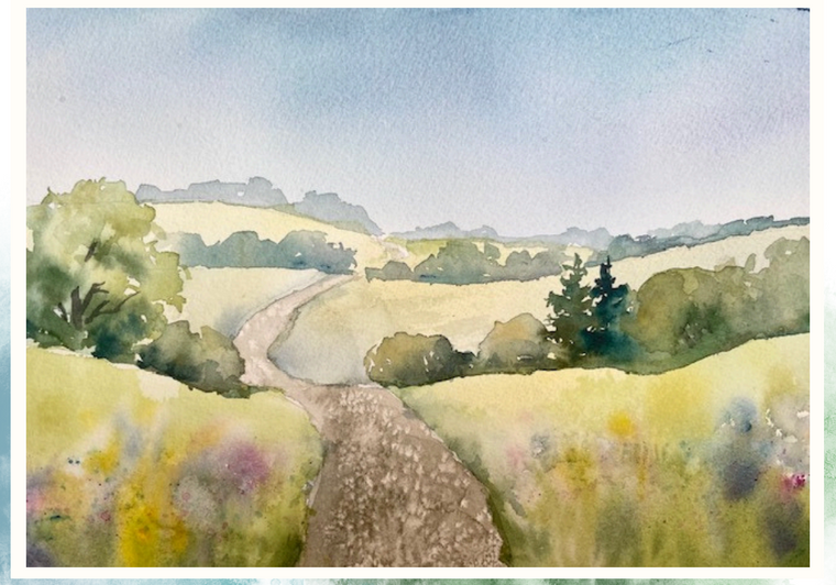 Country Roads Watercolor Workshop with Michelle Mozingo - Saturday, April 12, 2025