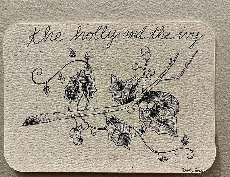 Sketching Christmas Postcards with Bailey Whittington - Saturday, November 14, 2026